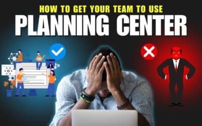 Church Management Software Training: 4 Steps to Get Your Team Actually Using Your System