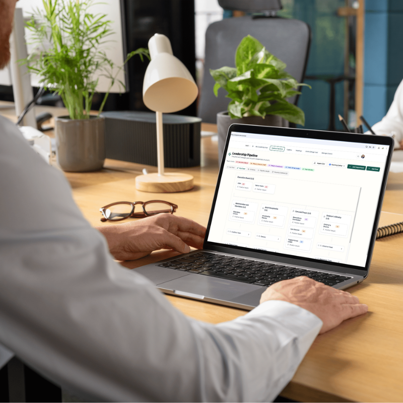 Preview of the Leadership Pipeline tool inside the Healthy Churches Toolkit
